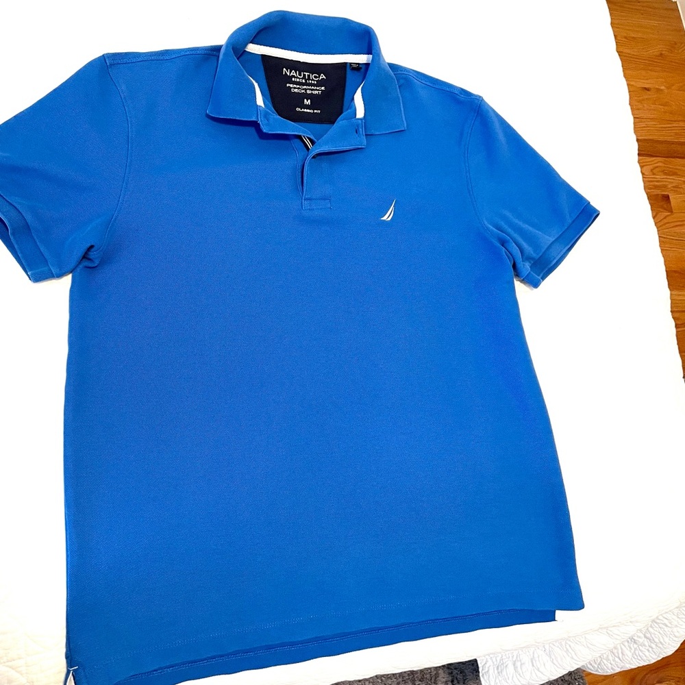 Men’s Nautica Blue Polo Shirt!